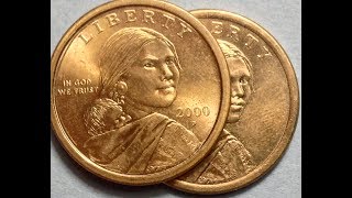 No Date Sacagawea Dollar Coins [upl. by Adnovad]