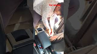 કાર માં આરામ હાથ ને Brezza car amrest installation punjabisong song funny video [upl. by Pellikka]