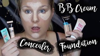 The Difference Between Concealer Foundation and BB Cream  Forever Blonde [upl. by Dosh38]