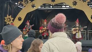 The Gnomies Musical Group Christkindlmarkt Utah 2022 [upl. by Odlanra236]