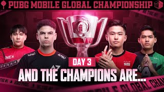 EN 2023 PMGC Grand Finals  Day 3  PUBG MOBILE Global Championship [upl. by Bonney]