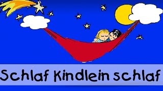 Schlaf Kindlein schlaf  Die besten Schlaflieder für Kinder  Kinderlieder [upl. by Dlorah828]