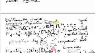 17 MPSI oxydation et reduction nernst potentiel pH [upl. by Coussoule852]
