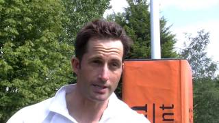 Ben Ainslie visits Harlequins  JP Morgan 7s [upl. by Luahs]