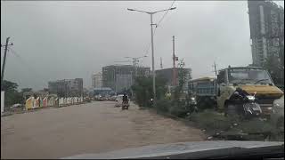 Bangalore on a rainy day mid October 2024 Hennur Bagalur Main Road Alternate Airport Road [upl. by Orimar]