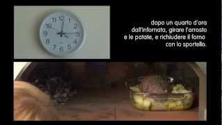 COME SI CUOCE Arrosto con patate nel quot5 Minutiquot di Alfa Pizza [upl. by Leaper]