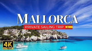 Sailing MALLORCA Spain 🇪🇸 THE WORLDS CLEAREST WATERS [upl. by Eugnimod839]