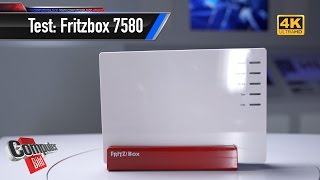 AVM FritzBox 7580 FritzBox mit neuer WLANTechnik im Test [upl. by Hsizan]