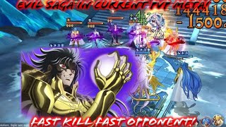 Saint Seiya Awakening KOTZ  Evil Saga in Current PvP Meta Fast Kill Fast Opponent [upl. by Galloway]