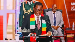 WatchPresident Emmerson Mnangagwas Speach On The 44th SADC Summit In Zimbabwe [upl. by Adiela268]