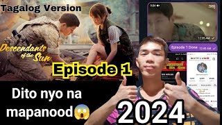 DESCENDANTS OF THE SUN TAGALOG DUBBED  Episode 1 Full Link 2024  Eric Articulo [upl. by Misti]