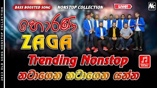 Best Sinhala Nonstop  නටාගෙන නටාගෙන යන්න  Sinhala Nonstop 2024  Sinhala Songs  හොරණ Zaga Band [upl. by Anni]