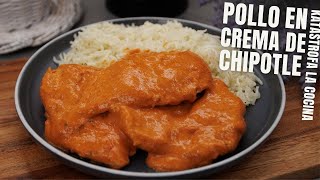 Pollo en crema de chipotle [upl. by Claud]