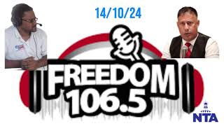 Gary Griffith Interview  Freedom 1065FM  141024 [upl. by Seem712]