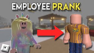 SCP 3008  PRANKING PLAYERS AS AN EMPLOYEE Pretending to be SCP  Roblox [upl. by Kannry]