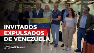 “Es una dictadura desquiciada Hemos sido maltratados” diputados expulsados de Venezuela [upl. by Im]