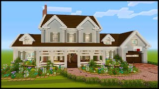 Minecraft How to Build a Suburban House  PART 6 Interior 34 [upl. by Celie]