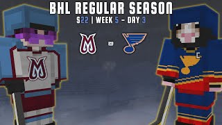 BHL Regular Season  Day 17 [upl. by Droc889]