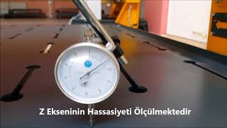 Masaüstü CNC  Eksen Hassasiyet Ölçümleri [upl. by Orutra405]