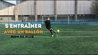 Comment sentraîner Sans Matériel Entraînement Football Complet [upl. by Arad162]