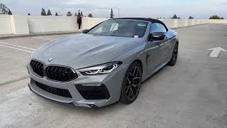 Tour the 2024 M8 Competition Convertible in individual Nardo Grey  4K [upl. by Allsun]