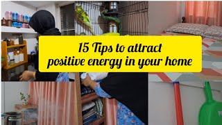 15 Tips to attract Positive Energy in Home  Brighten Up by Nadi  Malayalam [upl. by Favata]