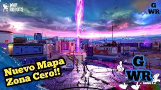 Nuevo Mapa Zona Cero  La mejor zona para hacer Eliminación Sorpresa  War Robots Gameplay [upl. by Araeic]