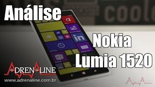 Nokia Lumia 1520  Sobra desempenho mas tela é mal aproveitada [upl. by Dnalevelc416]