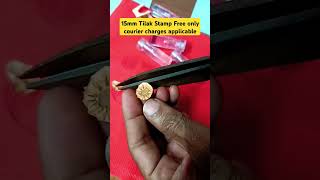 15 mm Tilak Stamp Free trishultattoo tilakstamp hanumanji viralvideos [upl. by Etnauq]