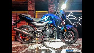 Hero Xtreme 200R First Look Review  MotorBeam [upl. by Clymer]