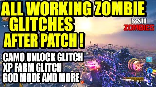 MW3 ZOMBIE GLITCH ALL WORKING ZOMBIE GLITCHES AFTER PATCH  MW3 ZOMBIE XP GLITCH MW3 CAMO GLITCH MW [upl. by Ellatnahc]