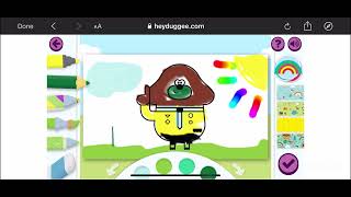 Playing hey duggee games [upl. by Natanoy575]