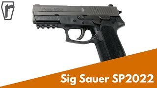 Sig Sauer SP2022 HD Cleaning amp Features [upl. by Ultann]