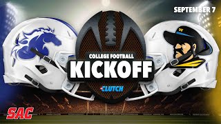 College Football Kickoff onClutch  NAU vs Wayland Baptist [upl. by Eeram]