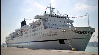 NIGHT ROPAX VESSEL  MV GRAND FERRY Go 0930 [upl. by Anaoy]