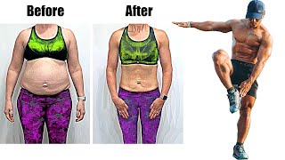 An easy to follow high intensity weight loss workout 27 [upl. by Edythe]