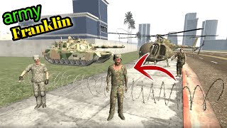 Franklin একন Army  Indian bike driving 3D gamingvideo gta indianbikedriving3d [upl. by Haik]