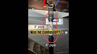 Exposing the worst plumbing jobs ever plumber plumbing plumbingadvice [upl. by Killy540]