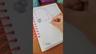 Cuadros organizadores para este invierno ❄️ bulletjournal bujoideas bujo aesthetic invierno [upl. by Akinoj504]