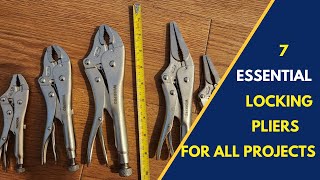 7 Essential Types of Locking Pliers MUST HAVE [upl. by Thirza]