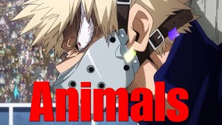 Katsuki Bakugou  Animals AMV mha [upl. by Lohrman]