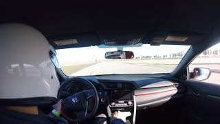 FK8 Civic Type R at Buttonwillow CW13 with Speeddistrict Track Day 012018 [upl. by Yzus]