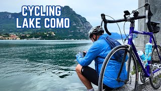 Lake Como  Cycling around the lake from Varenna to Bellagio  Day 3 [upl. by Dailey]