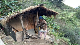 Nepali Mountain Village  most peaceful and relaxing natural mountain village life  TheVillageNepal [upl. by Nevil]