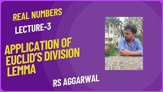 application of Euclids Division lemma Class 10 Maths Chapter 1 Real Numbers  RS Aggarwal [upl. by Ecilegna]