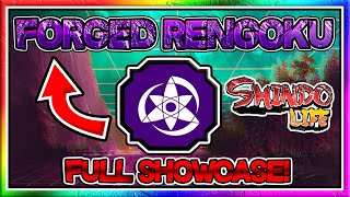 THE NEW FORGED RENGOKU IS WAY BETTER THAN YOU THINK  Shindo Life Forged Rengoku Showcase [upl. by Ramah]