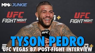 Tyson Pedro Might Have to Rob Someone For Money After Retirement Bout Loss  UFC Fight Night 237 [upl. by Anilorak]