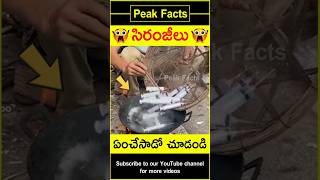 😱అమ్మో సిరంజీలు😱 Lipstick making at home factsintelugu amazingfacts peakfacts shorts [upl. by Nomrac]