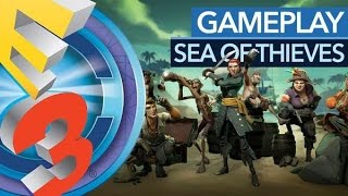 Sea of Thieves  Kommentiertes Gameplay von der E3 [upl. by Schumer778]