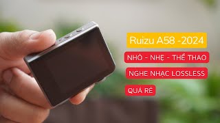 Máy nghe nhạc Ruizu A58 mới 2024 [upl. by Defant]